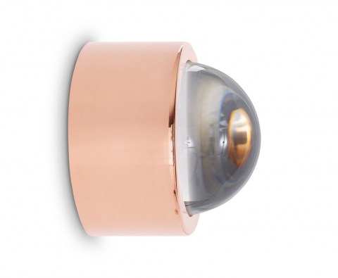 Spot Surface Light Round Copper Sideview